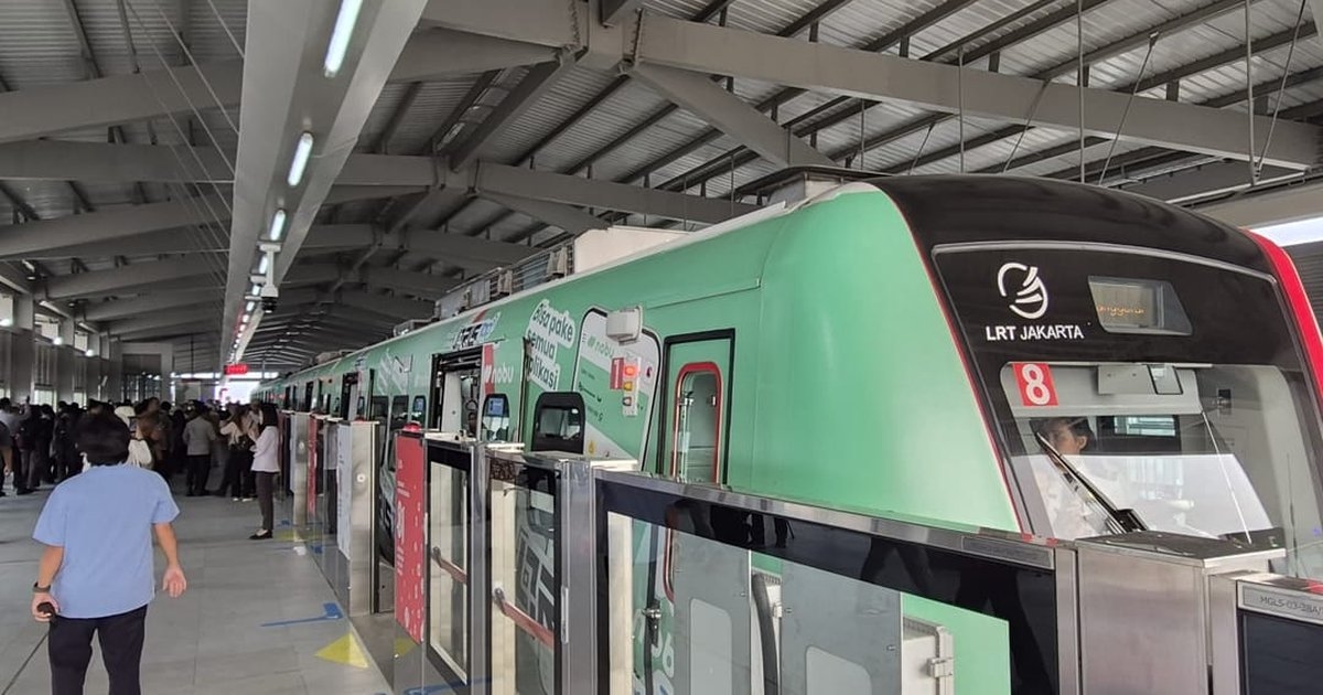 Meski Sudah Diresmikan, 3 Stasiun LRT Jakarta Fase 1B Belum Bisa Beroperasi, Ini Penjelasan Dishub DKI