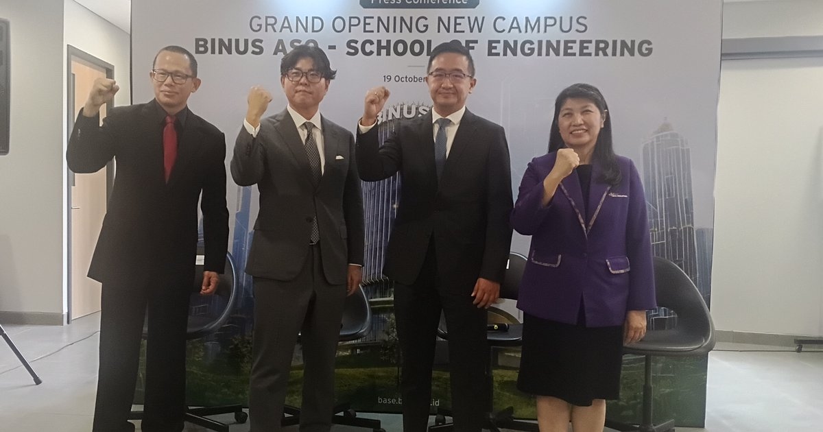 Kampus Baru BINUS ASO School of Engineering Resmi Dibuka di BSD, Jadi Pusat Inovator Masa Depan
