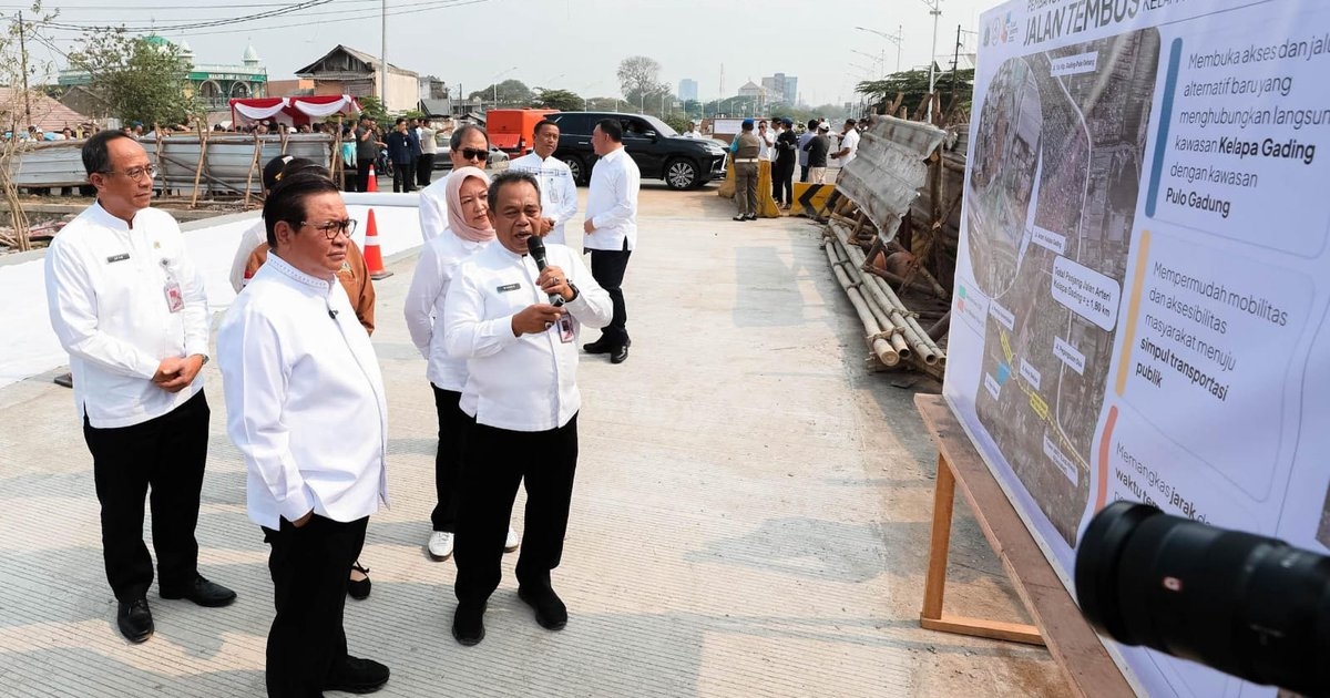 Kurangi Macet di Perintis Kemerdekaan, Jalan Tembusan Kelapa Gading-Pulo Gadung Ditargetkan Rampung 2027