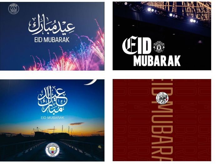 Klub Raksasa Eropa Meriahkan Idul Fitri 2026: Ada PSG, MU, Man City hingga AC Milan, Begini Bentuk Ucapannya