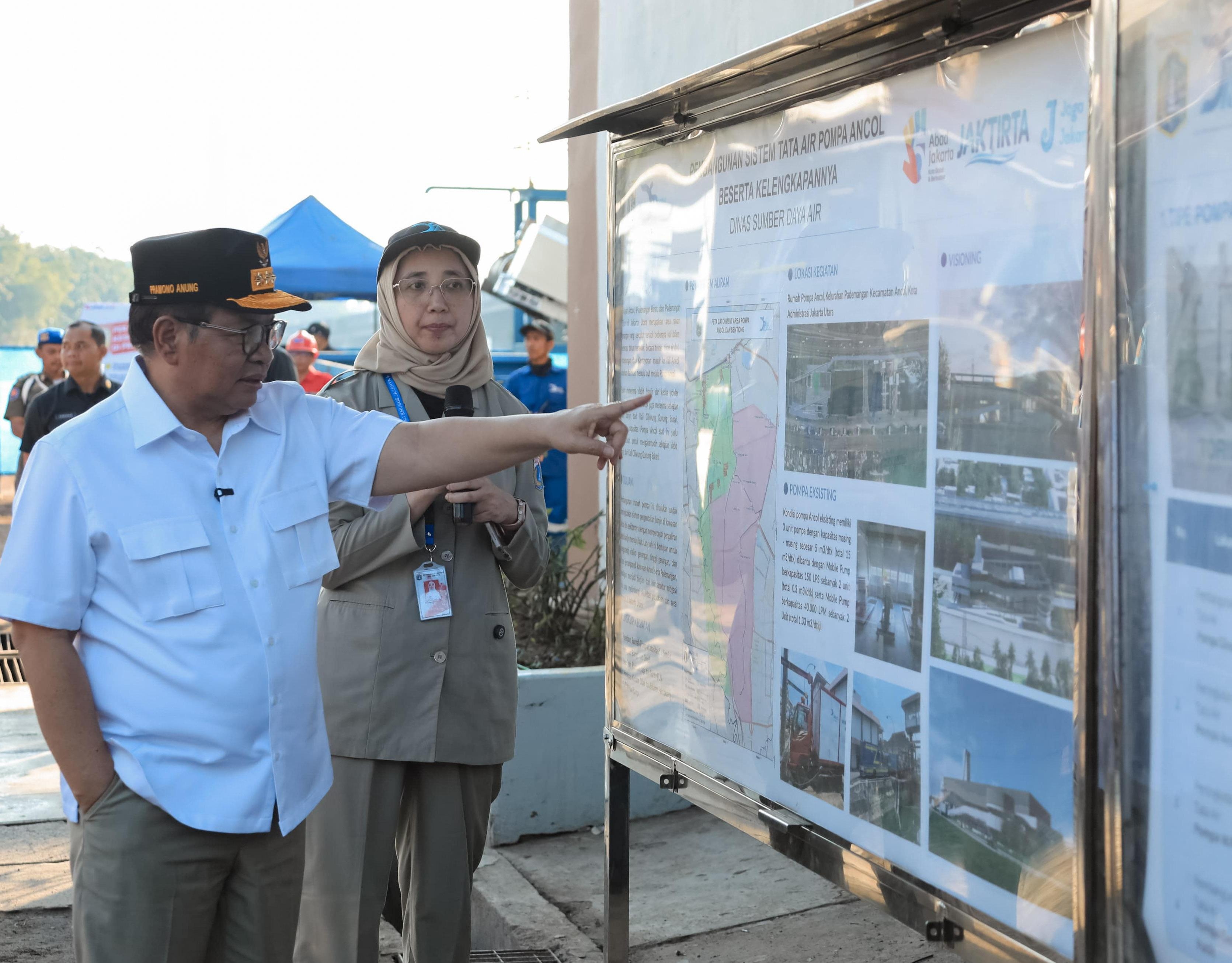 Pemprov DKI Tambah Kapasitas Pompa Ancol, Atasi Banjir di 2.000 Hektar Wilayah Pesisir Utara Jakarta