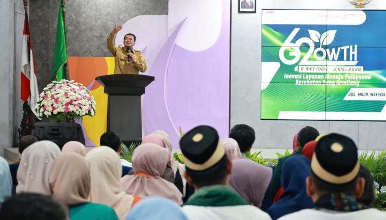 Hadiri HUT ke-62 RSUD Kabupaten Tangerang, Bupati Maesyal Dorong Inovasi Layanan Kesehatan Gemilang