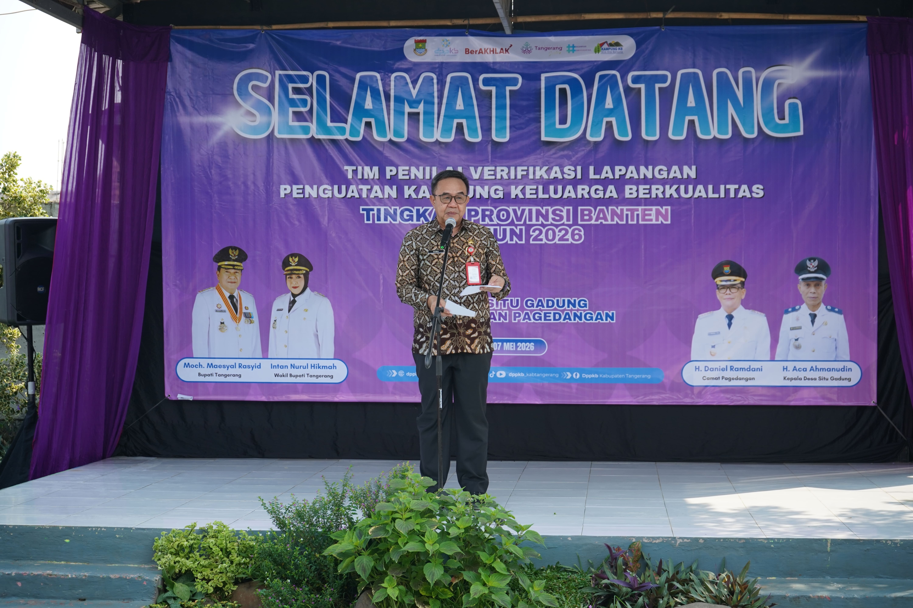 Puji Inovasi 'Luna Maya' di Kampung KB Mawar, Sekda Tangerang Optimis Desa Situ Gadung Raih Predikat Terbaik Tingkat Provinsi Banten