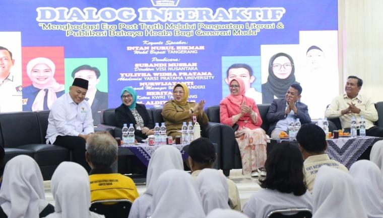 Lawan Post-Truth, Wabup Tangerang Ajak Pemuda Perkuat Literasi Digital: Budayakan Saring Sebelum Sharing!