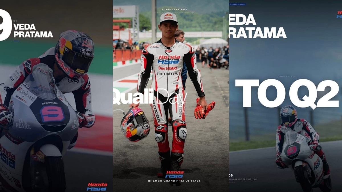 Adrian Fernandez Didiskualifikasi dari Moto3 2026, Pembalap Indonesia Veda Pratama Naik Podium Tiga