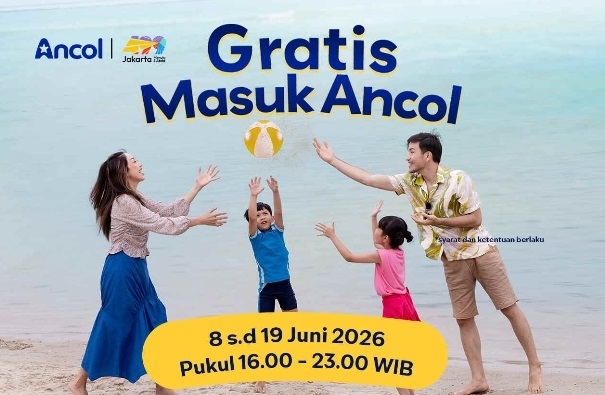 Meriahkan HUT Jakarta, Ancol Buka Program Tiket Gratis Selaam 12 Hari