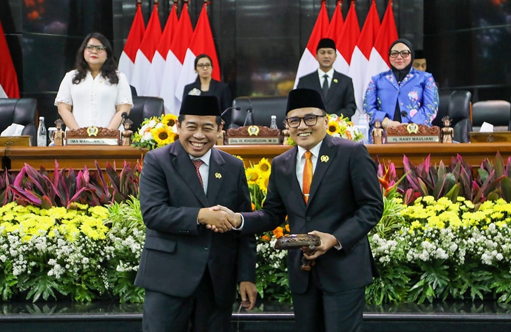 Resmi! Suhud Alynudin Gantikan Khoirudin Jadi Ketua DPRD DKI, Ajak Semua Bersinergi Bawa Jakarta Menuju Era Kota Global