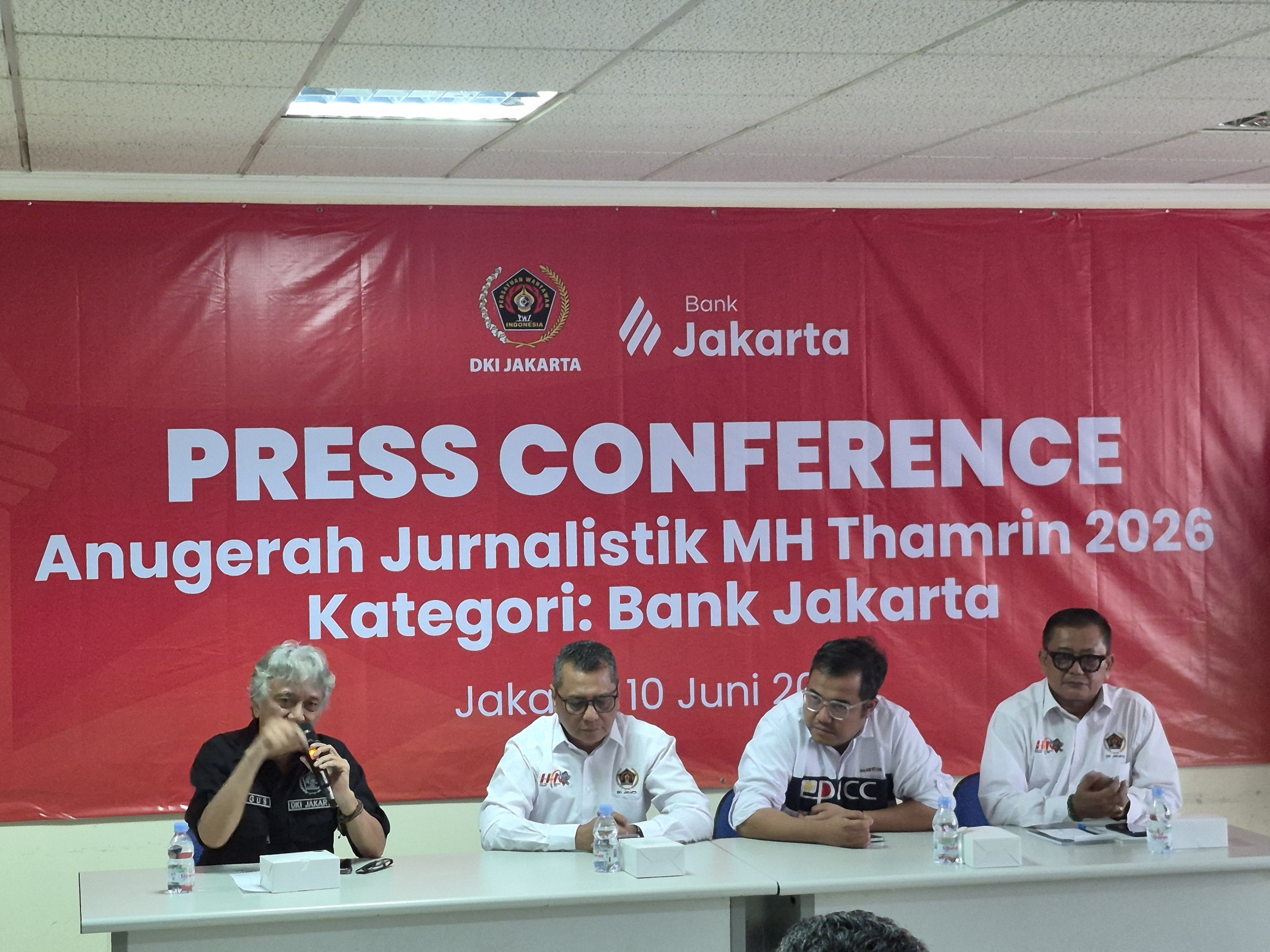 PWI Jaya dan Bank Jakarta Gelar Lomba Karya Jurnalistik MHT 2026, Total Hadiah Capai Puluhan Juta