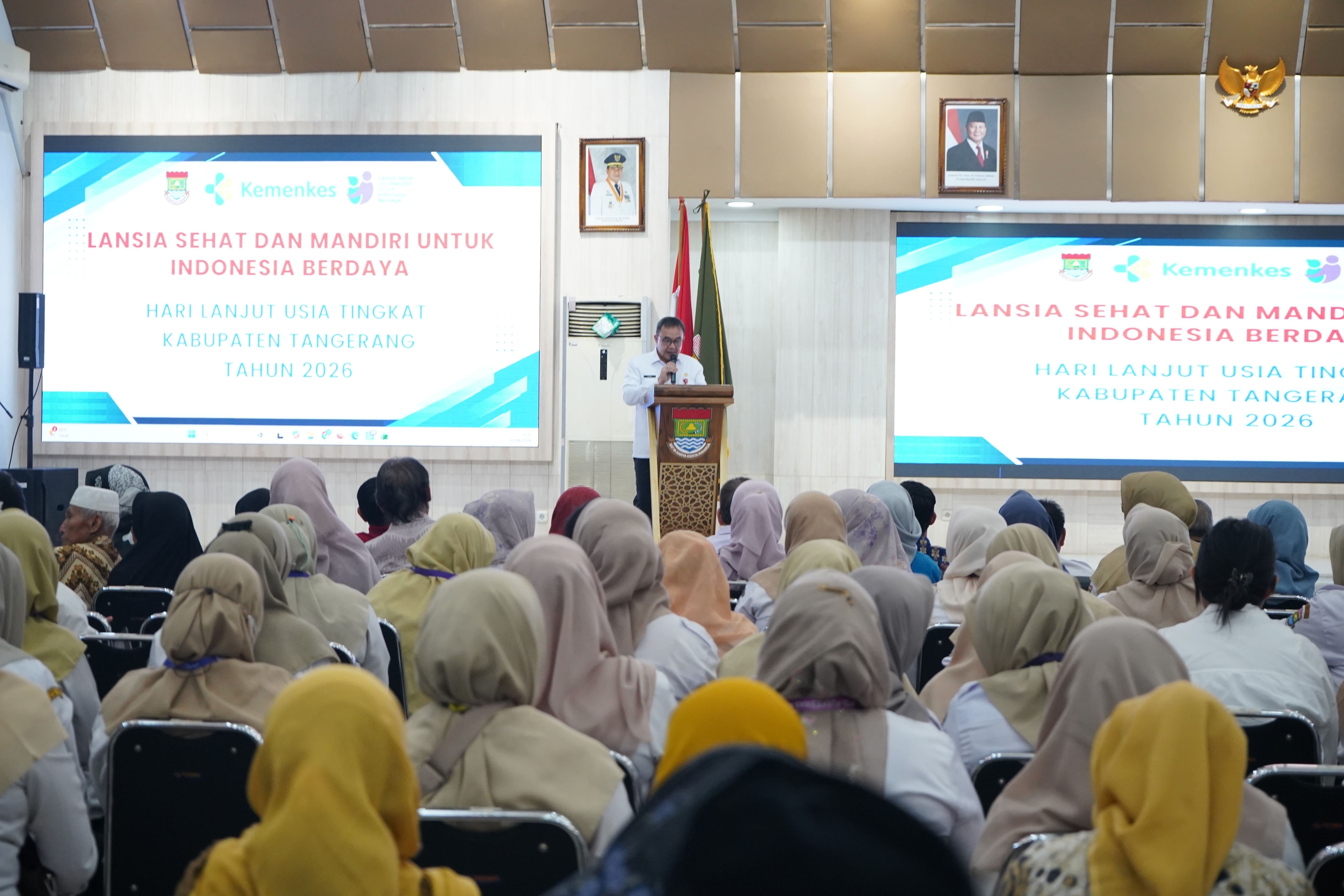 Peringatan HLUN 2026, Pemkab Tangerang Komitmen Wujudkan Lansia Mandiri di Era Bonus Demografi