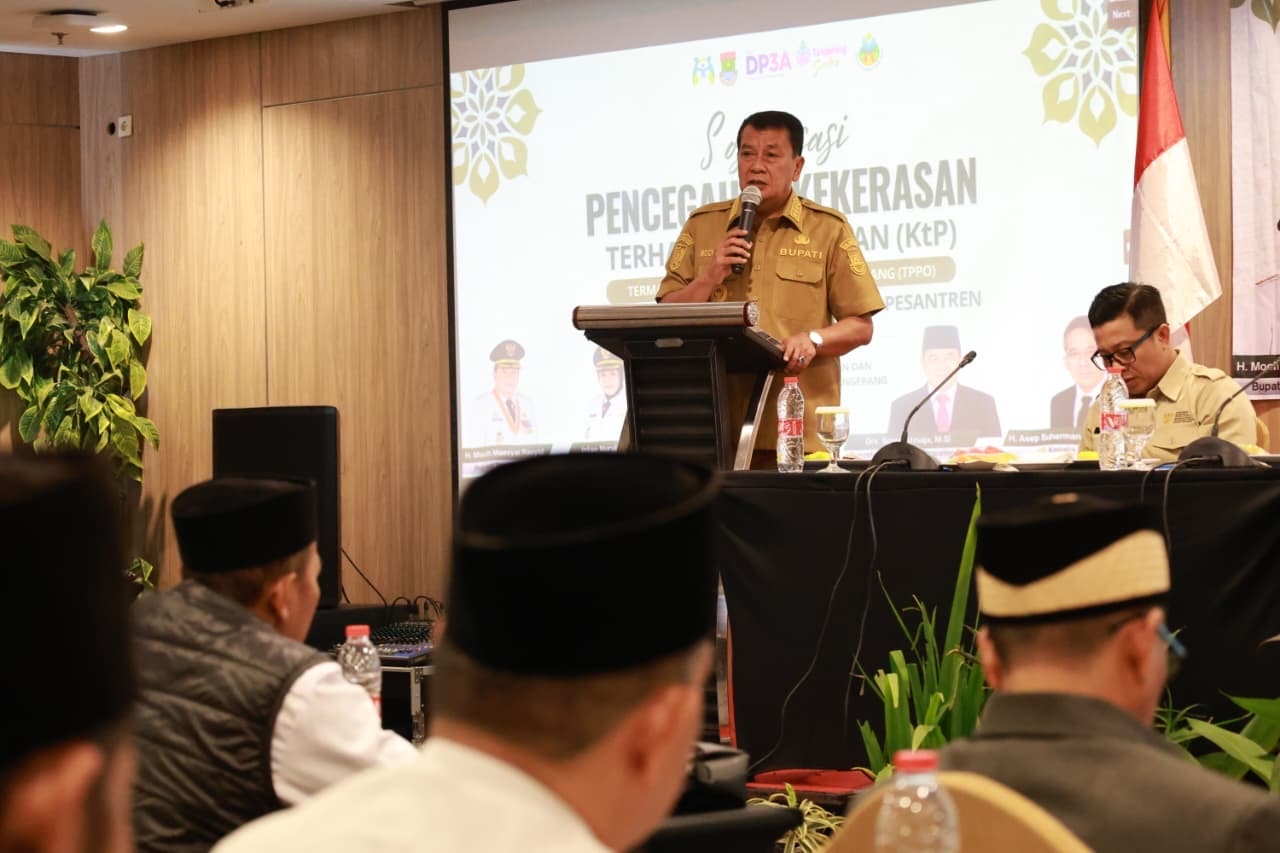 Kasus KDRT Naik, Bupati Tangerang Maesyal Rasyid Ajak Guru Ngaji dan Pondok Pesantren Cegah TPPO
