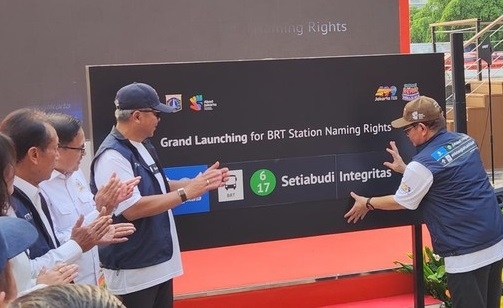 Resmi! Gubernur Pramono Anung Ubah Nama Halte TJ Setiabudi Jadi Halte Integritas