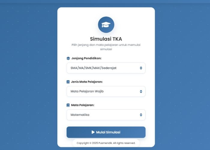 Siswa SMK Jangan Cuma Menunggu, Data TKA 2026 Harus Dicek Sebelum 27 September