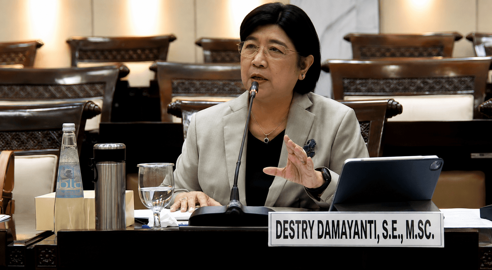 Destry Damayanti Resmi Jadi Perempuan Pertama Jabat Gubernur BI