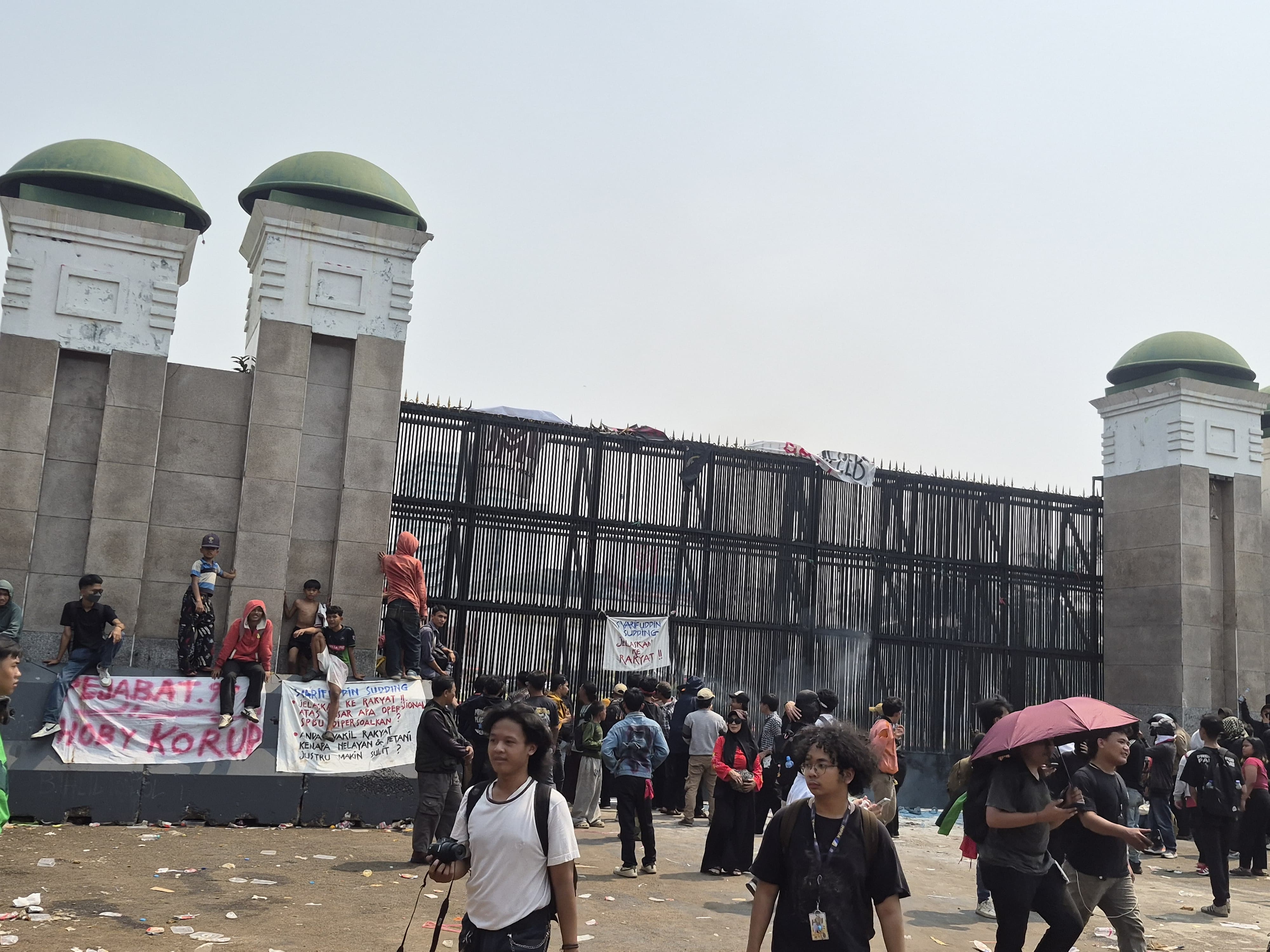 Usai Audiensi dengan Pimpinan DPR, Massa AMPB Pati Membubarkan Diri, Ini Hasilnya