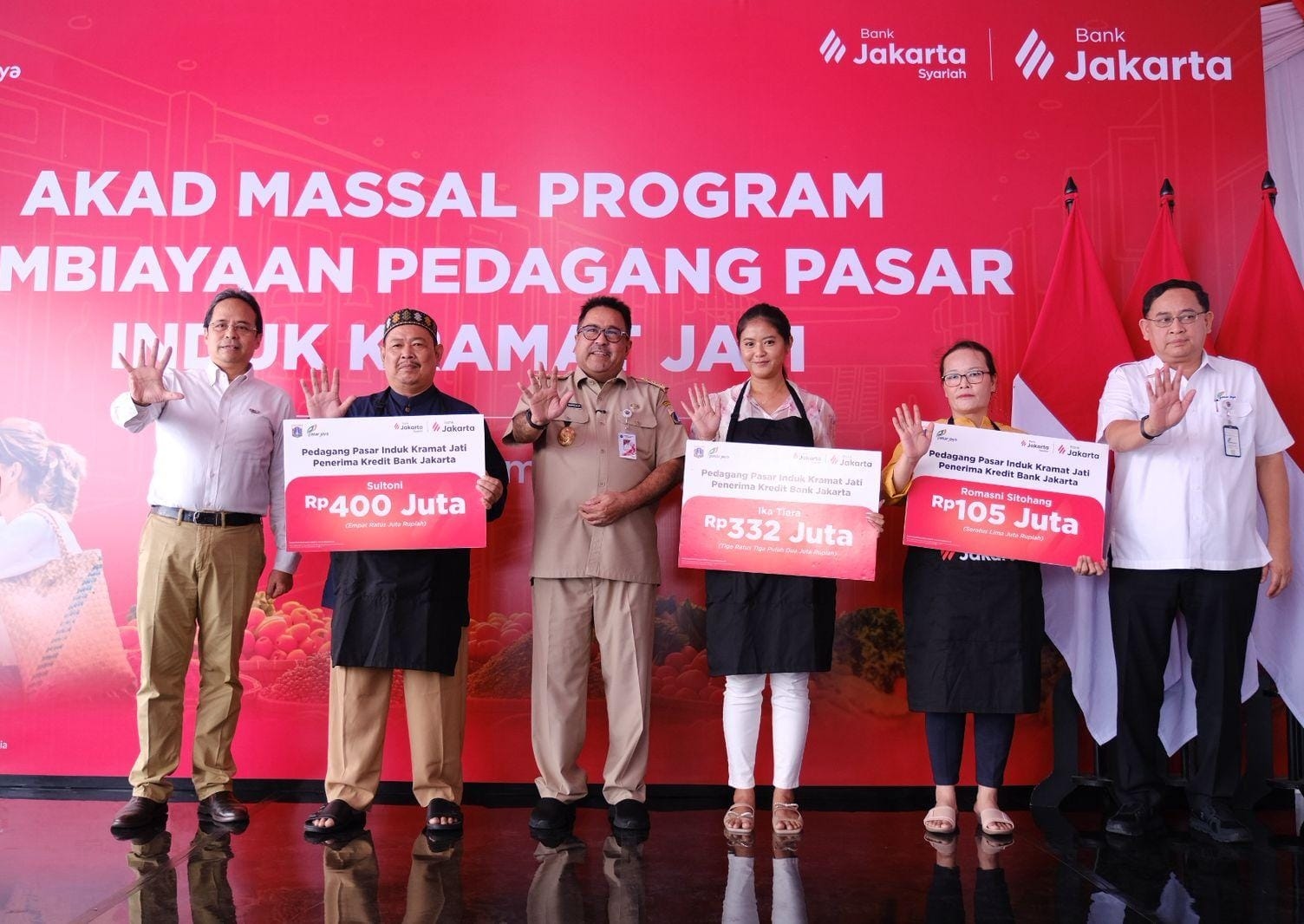 Mantap! Program Pembiayaan Bank Jakarta Bikin Keuntungan Pedagang Pasar Induk Kramat Jati Naik Empat Kali Lipat