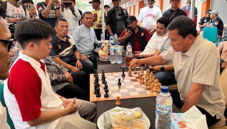 Bupati Maesyal Buka Turnamen Catur U-17 Kabupaten Tangerang, Dorong Kolaborasi Pemerintah-Swasta Lahirkan Atlet Berprestasi