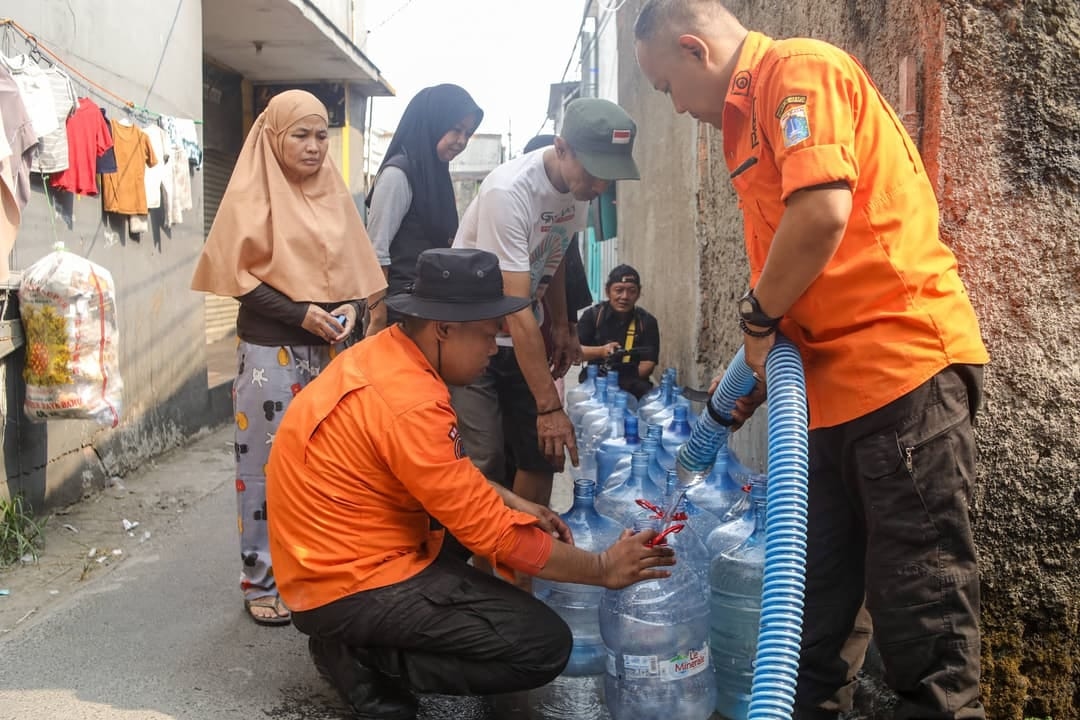 Musim Kemarau Bikin Air Sumur Mengering, Sayangnya 13 Persen Warga Jakarta Belum Jadi Pelanggan PAM Jaya