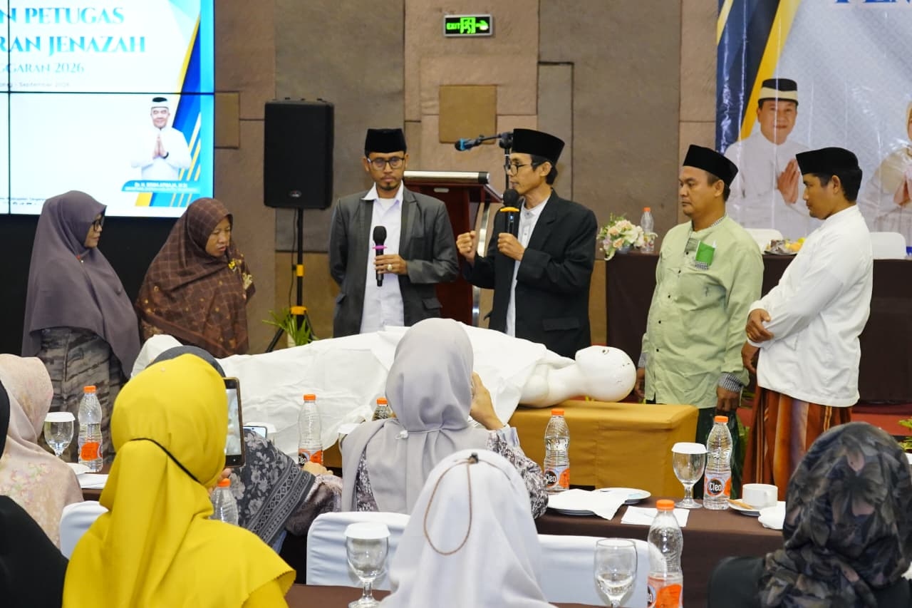 Tingkatkan Pelayanan Sosial Keagamaan, 274 Petugas Pemulasaraan Jenazah Kabupaten Tangerang Ikuti Pelatihan Kompetensi