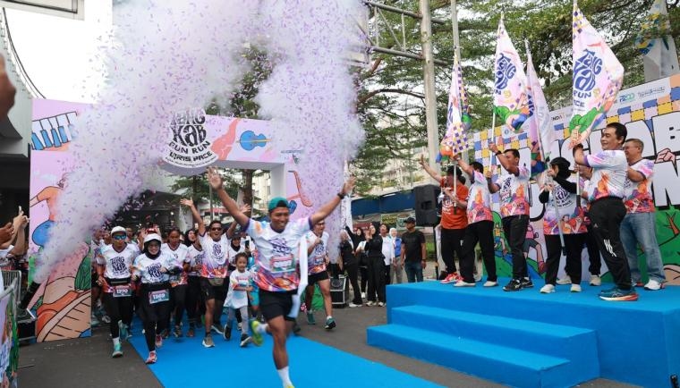 Lepas Ribuan Peserta Tangkab Fun Run 2026, Bupati Tangerang Dorong Hidup Sehat dan Digitalisasi Layanan Publik