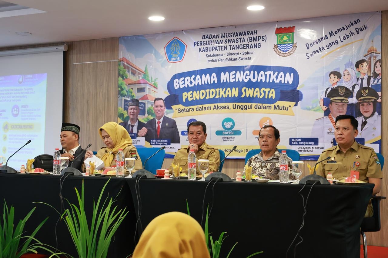Bupati Tangerang Tegaskan Program Sekolah Swasta Gratis 2026 Harus Dibarengi Peningkatan Mutu Pendidikan