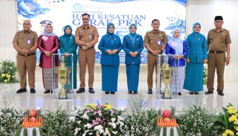 Puncak Peringatan HKG PKK Ke-54 di Kabupaten Tangerang: Dari Pentas Seni hingga Penghargaan untuk Kader Berprestasi