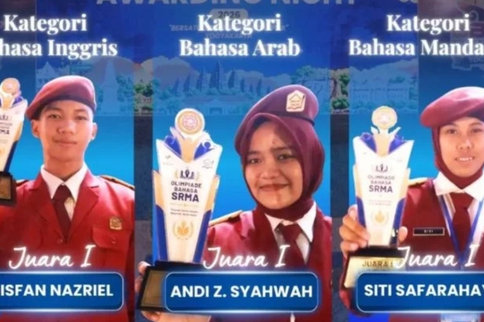Bukan dari Sekolah Elite, Tiga Siswa Sekolah Rakyat Juara Olimpiade Bahasa Asing