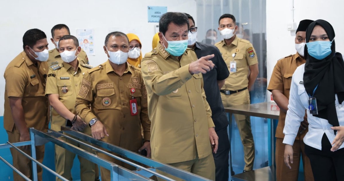 Bupati Tangerang Cek Dapur MBG Parahu, Sasar 2.500 Penerima Manfaat, Pekerjakan 43 Warga Lokal