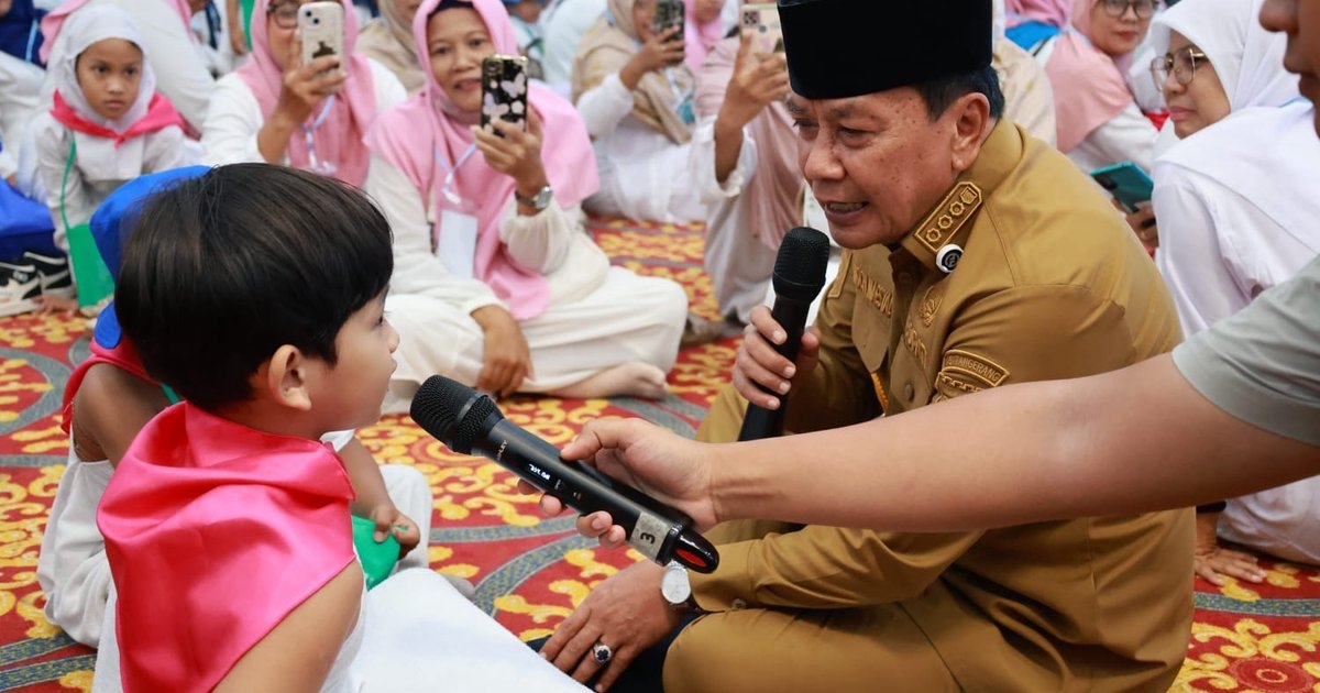 Ribuan Anak PAUD Kabupaten Tangerang Ikuti Manasik Haji, Bupati Maesyal Fokus Bentuk Karakter Calon Pemimpin
