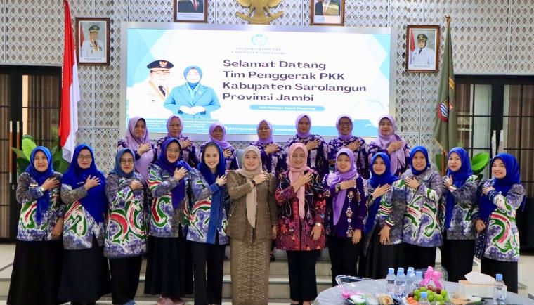 Terima Kunjungan Studi Tiru PKK Sarolangun Jambi, Kabupaten Tangerang Bagikan Strategi Pemberdayaan Keluarga Berbasis Teknologi