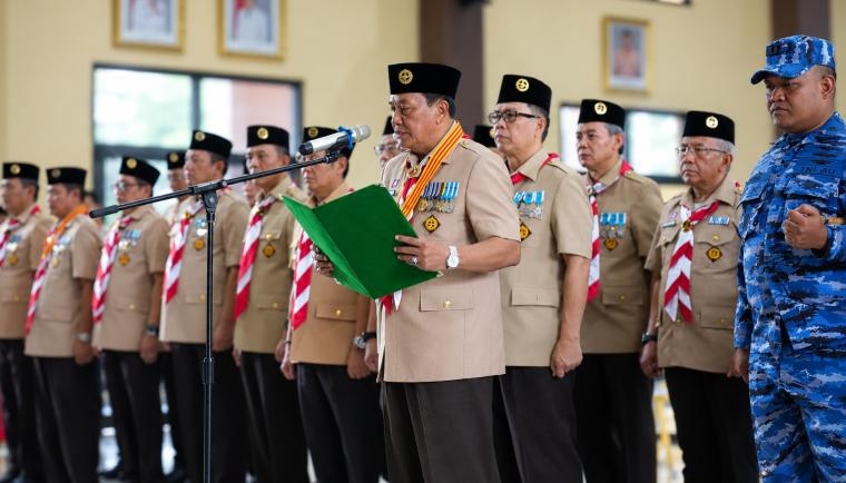 Bawa Amanah Besar, 50 Pengurus Kwarcab Pramuka Kabupaten Tangerang Resmi Dikukuhkan, Bupati Maesyal: Segera Rapat Kerja!