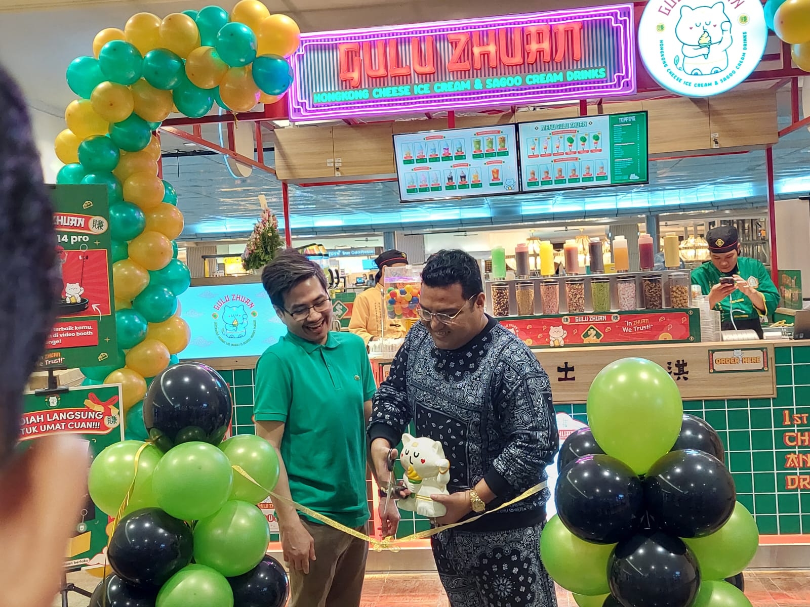 Gulu Zhuan, Es Krim Khas Jepang Hadir di Mall Taman Anggrek. Ini yang Pertama di Indonesia Loh!