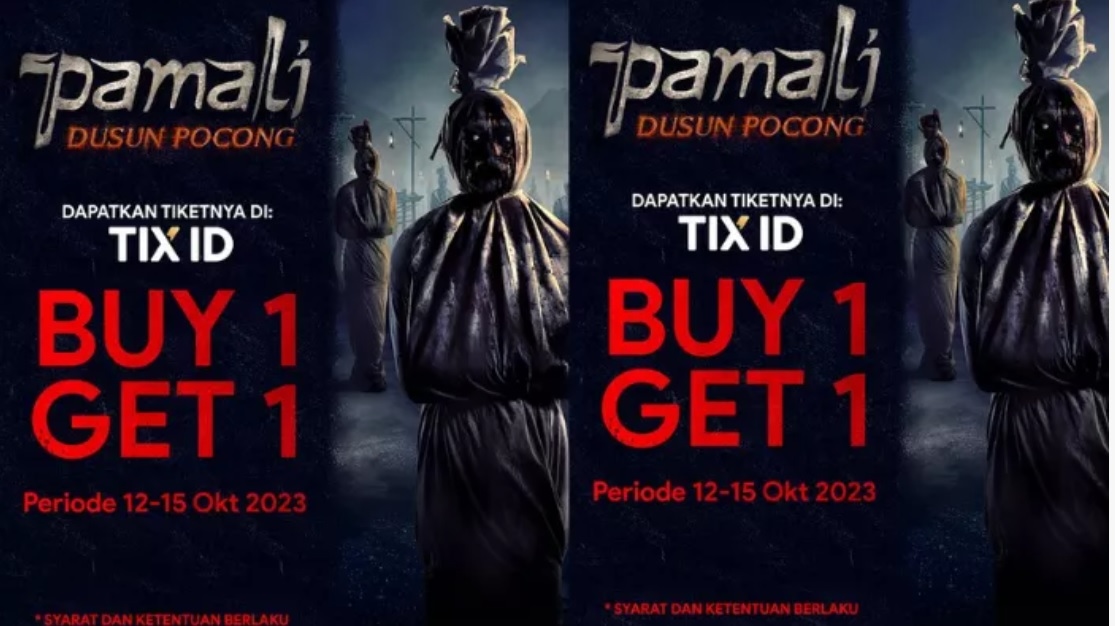 Promo Buy 1 Get 1 Tiket Nonton Film di Bioskop Seluruh Indonesia, Catat Tanggal dan Judul Filmnya