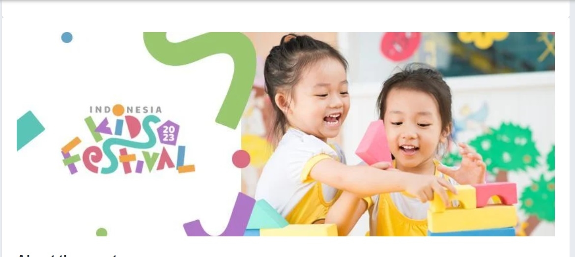 Sayang Anak! Sayang Anak! Hadiri Indonesia Kids Festival di ICE BSD Tangerang, Catat Tanggalnya