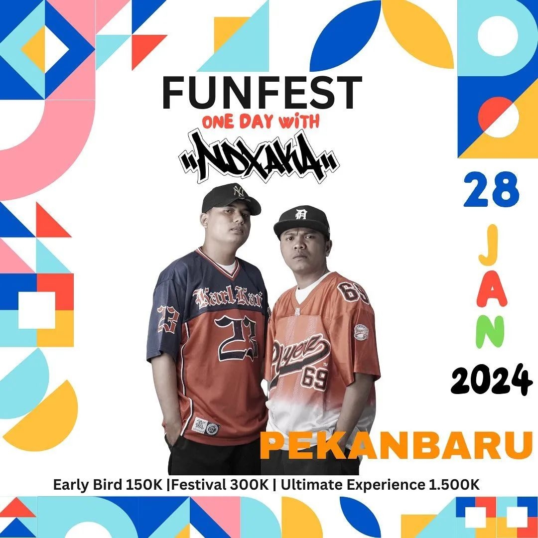 Warga Koplo Merapat! FUNFEST One Day With NDX AKA Siap Mengguncang Pekanbaru, Catat Tanggalnya!