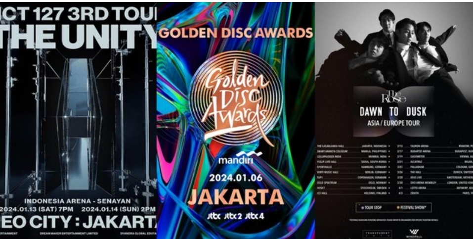 Jadwal Konser K-Pop di Jakarta Selama Januari 2024 Lengkap dengan Harga Tiketnya, dari LUCY hingga Park Hyung Sik, Cek di Sini