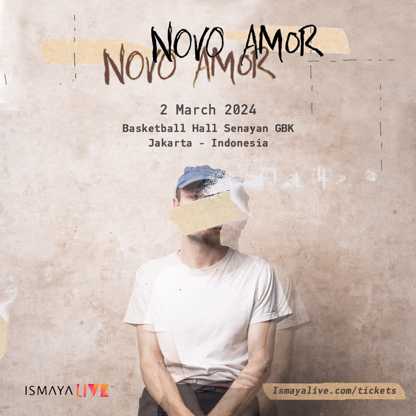Konser Novo Amor Bakal Guncang Basket Hall GBK Maret Mendatang, Segini Harga Tiketnya  