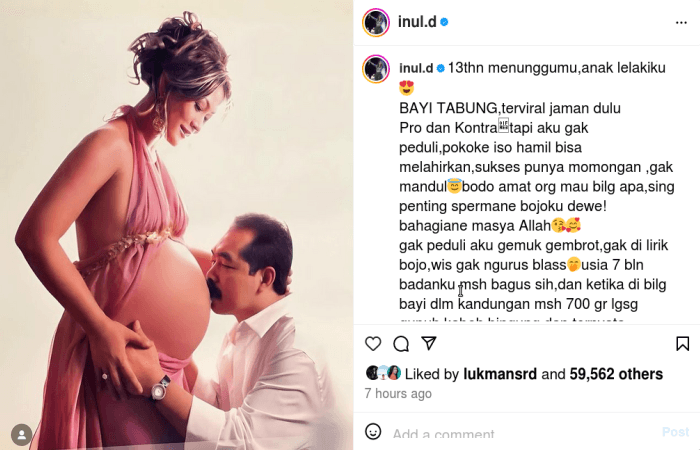 DRAMATIS! Begini Perjuangan Inul Daratista untuk Punya Momongan: Minum Es Krim 1,5 Kg Setiap Hari dan Tidur Duduk Setiap Malam