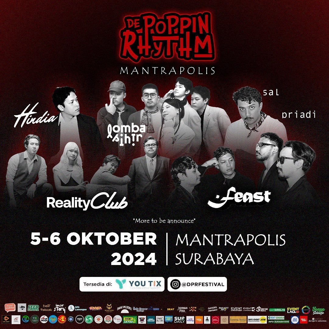Warga Surabaya Bersiap! De Poppin Rhythm Festival di Jatim, Ada Lomba Sihir hingga Reality Club