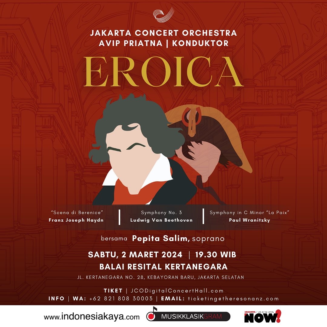 Konser Musik Klasik Eroica Bakal Digelar di Jakarta, Simfoni Penuh Makna dalam Memperingati 70 Tahun Persahabatan Indonesia-Austria, Catat Tanggalnya