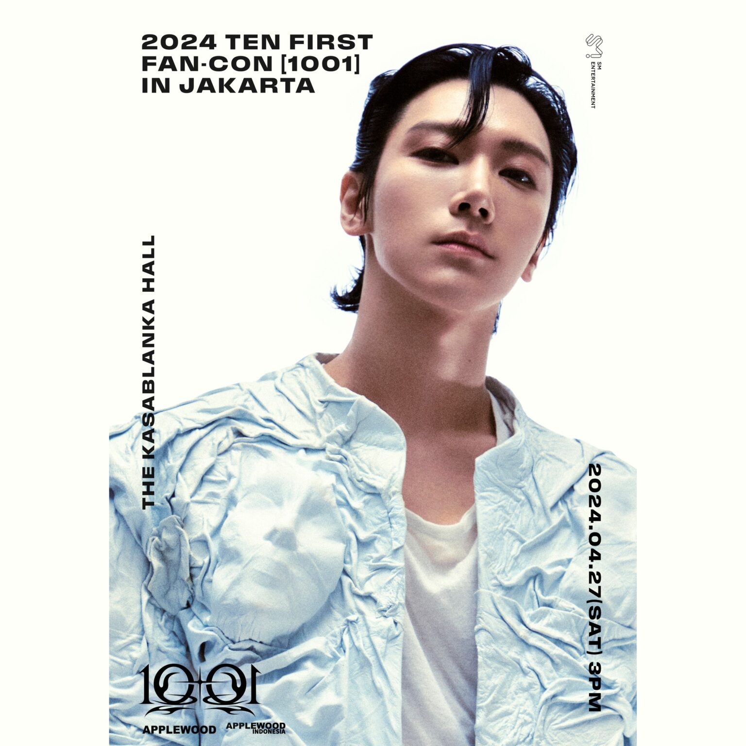 Kabar Gembira! Idol K-pop Ten WayV Bakal Konser Tunggal '2024 Ten First Fan-Con (1001) in Jakarta', Catat Tanggalnya
