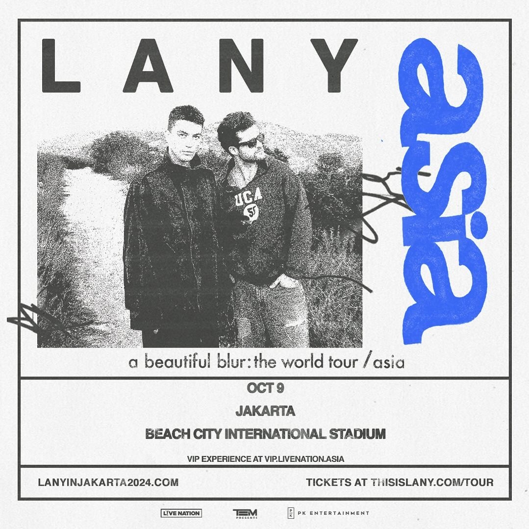 SERBU! Presale Tiket Konser LANY di Jakarta Resmi Dibuka Hari Ini, Berikut Kategori Serta Harganya