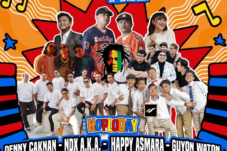 INGAT KOPLODAY BESOK! Ada NDX AKA hingga Guyon Waton di Pekan Gembira Ria Vol.7, Dijamin Bakal Pecah dan Ambyar, Tempatnya di Sini