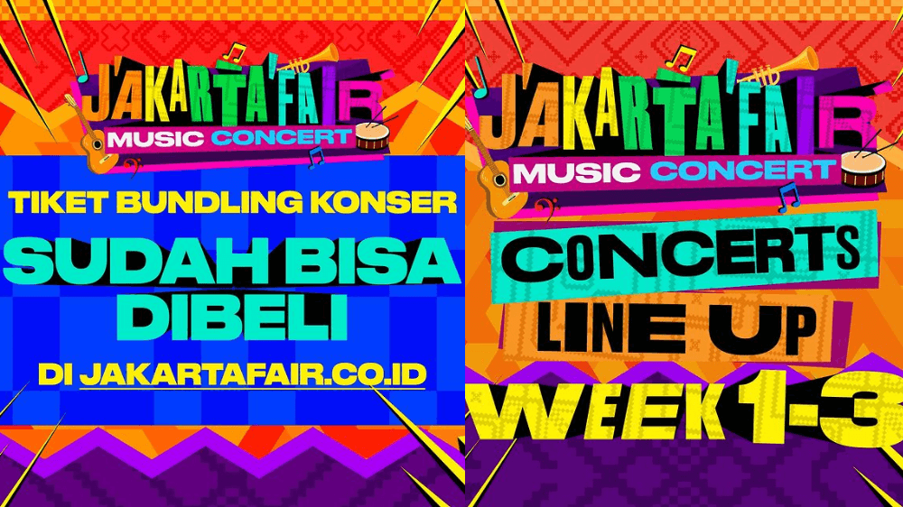 SIMAK! Jadwal Konser Musik di Jakarta Fair 2024 atau PRJ Kemayoran, Fase Pertama Mulai 12-30 Juni, Ada Okaay hingga Slank, Selengkapnya di Sini