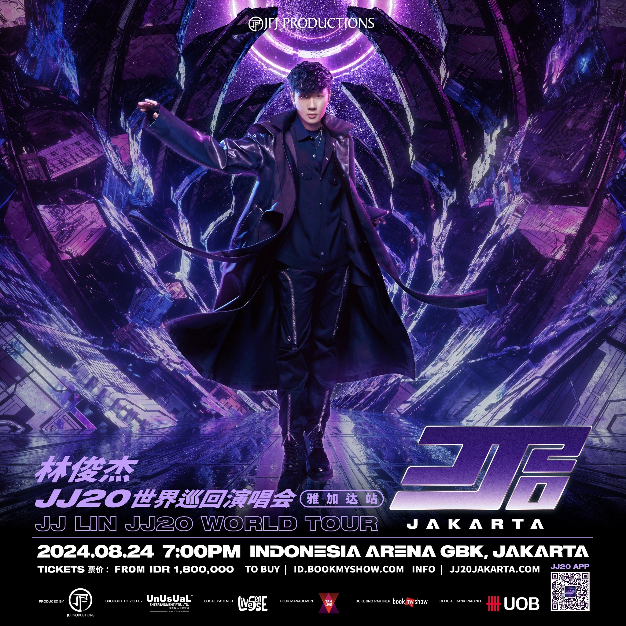 Penyanyi Mandopop JJ Lin Bakal Konser di Jakarta. Simak Lokasi, Tanggal dan Harga Tiketnya, Jangan Sampai Ketinggalan!