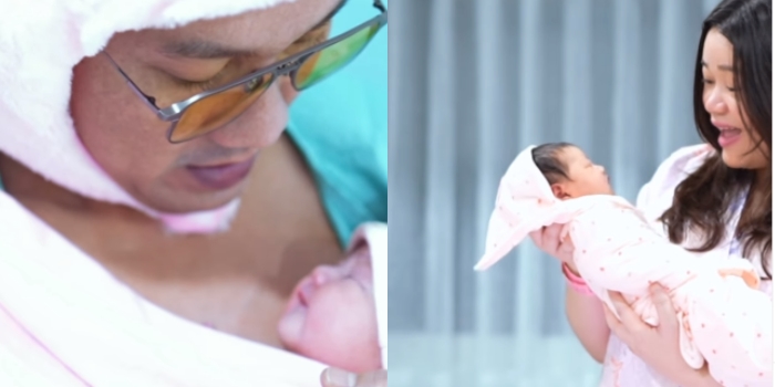 Momen Haru Kelahiran Anak Pertama Denny Sumargo dan Olivia Sumargo, Netizen: Gemoy Banget Babynya