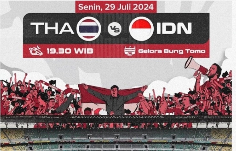 IKUTAN YUK! Nobar Gratis Timnas Indonesia Vs Thailand di Halaman Kantor DPD Golkar Jakarta, Final Piala AFF U-19 Digelar Besok Malam
