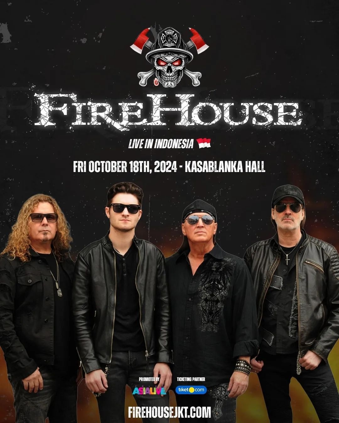 Pecinta Musik Rock Merapat! FireHouse Siap Menggebrak Jakarta pada 18 Oktober 2024, Penjualan Tiket Akan Dibuka Akhir Pekan Ini