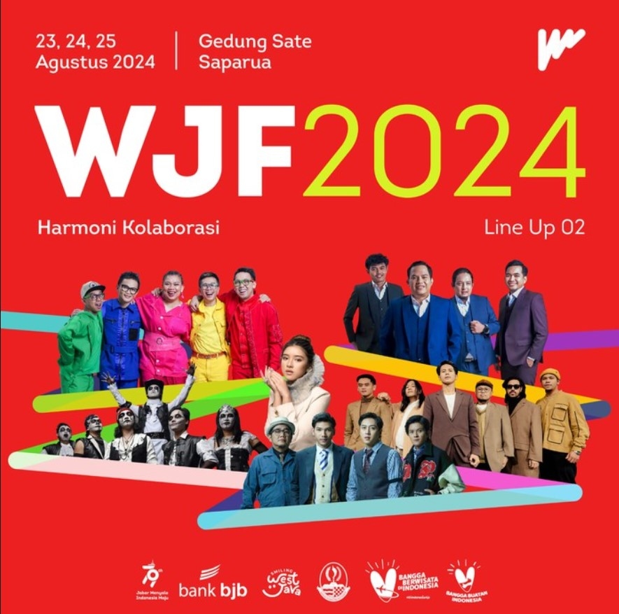 Yovie and Nuno, Nidji, Project Pop, Wali dan Tiara Andini di Konser West Java Festival 2024, Ada 12 Ribu Tiket Gratis, Begini Cara Mendapatkannya