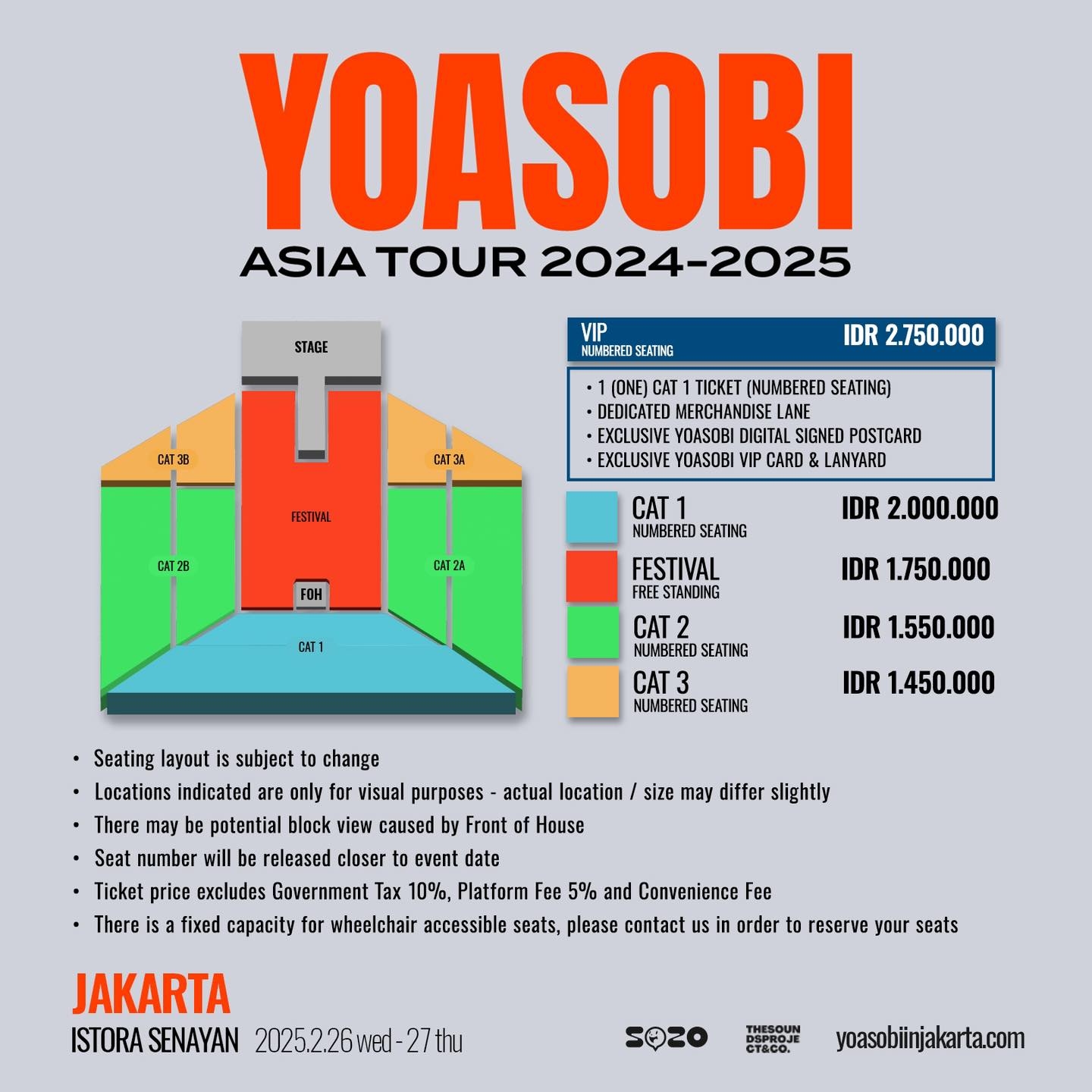 SIAP-SIAP! Penjualan Tiket Konser J-Pop YOASOBI di Istora Senayan Akan Dibuka Akhir Pekan Depan, Harganya Mulai Rp 1,5 Juta, Cek Selengkapnya di Sini