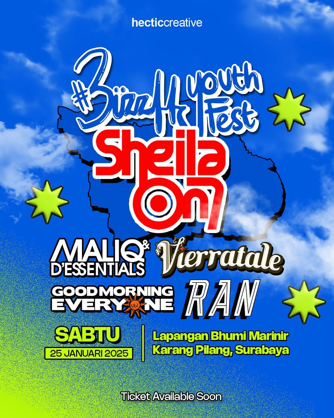 Ingat! Sheila On 7, Maliq & D’Essentials, RAN, Vierratale, hingga Good Morning Everyone, Manggung di Surabaya pada Hari Sabtu Akhir Pekan Ini